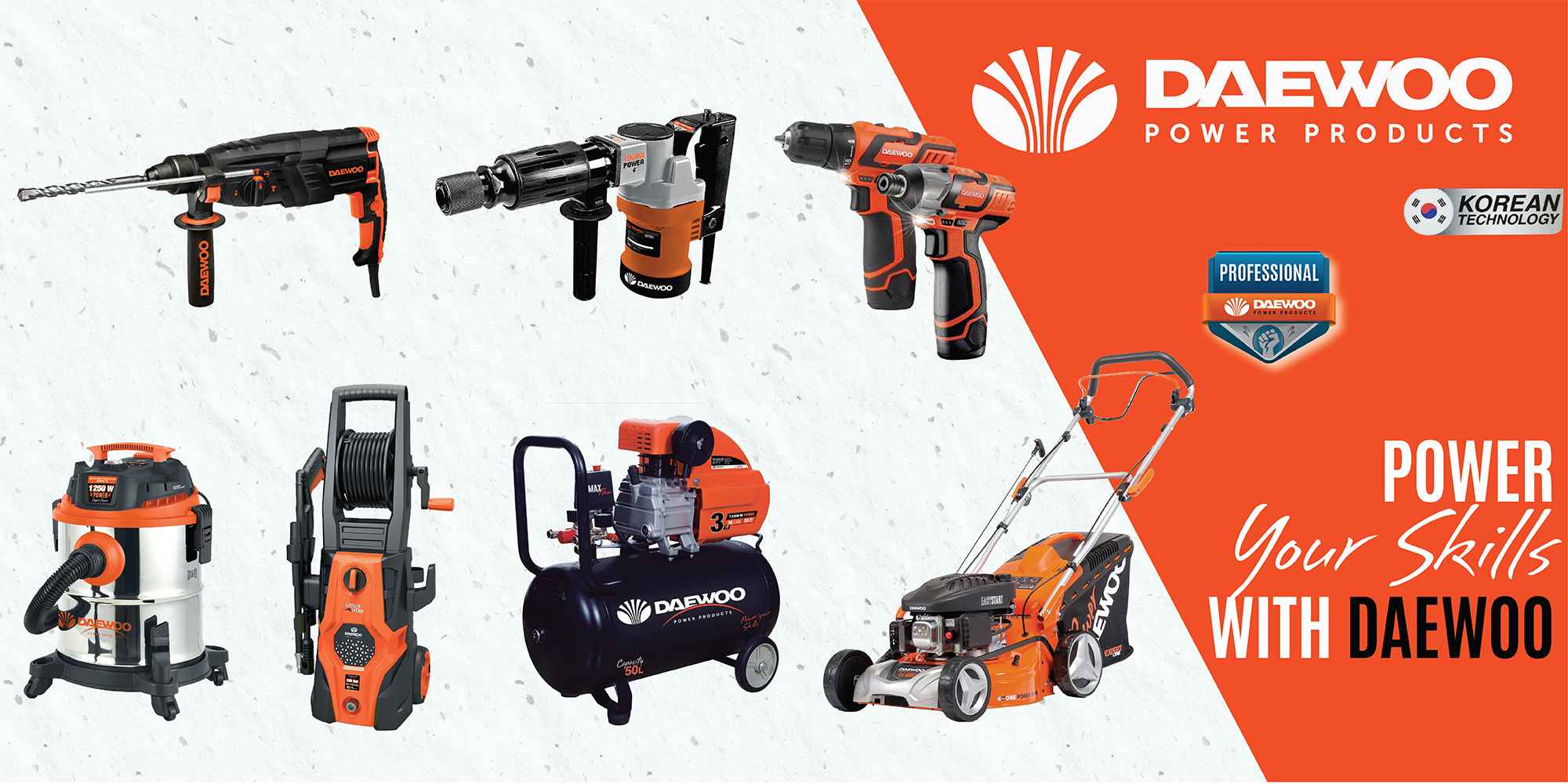Product Shop - Daewoo Power Product