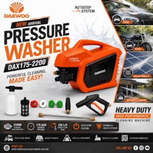 Pressure Washer - Dax175-2200